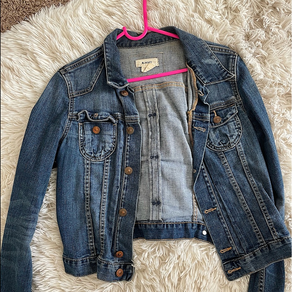 Jean jacket size 38 almost new